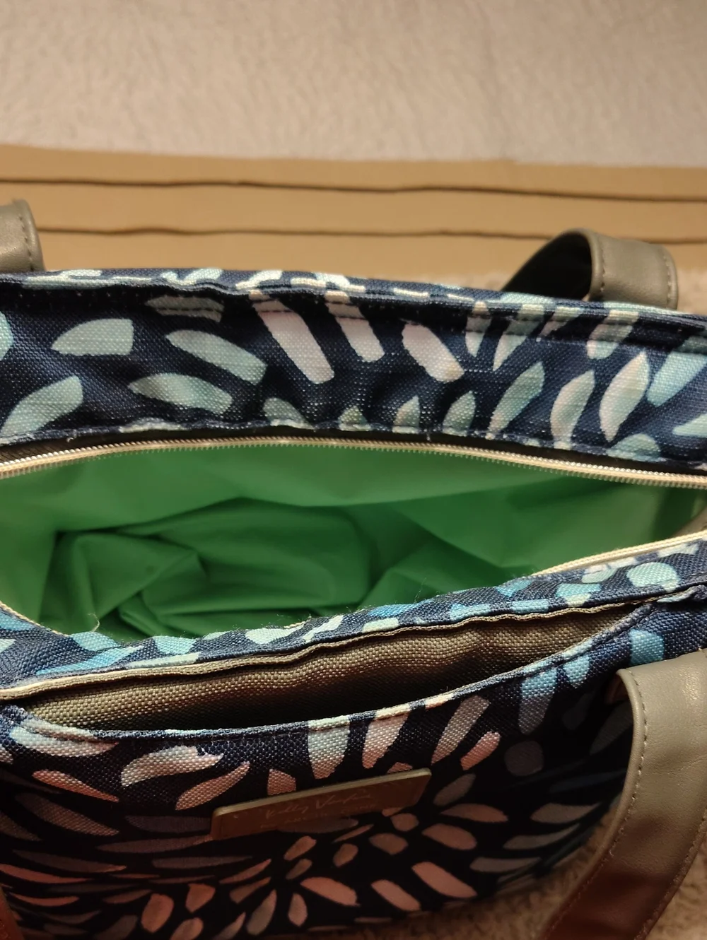 Artic Zone Blue Patterned Insulated Lunch Tote & Food Storage Set